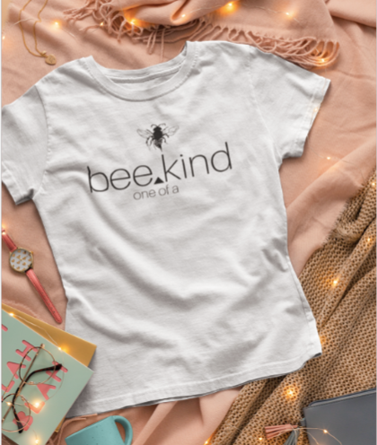 bee kind - one of a kind - woman tee
