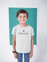 Load image into Gallery viewer, bee love - Kids Softstyle Tee