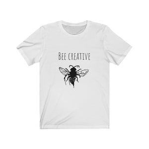 Bee Creative white tee