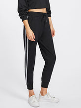 Load image into Gallery viewer, bee human Stripe Tape Side Sweatpants