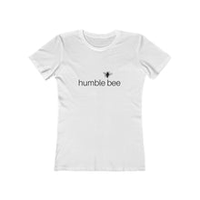 Load image into Gallery viewer, bee human shirt: humble bee - Women&#39;s The Boyfriend t-shirt