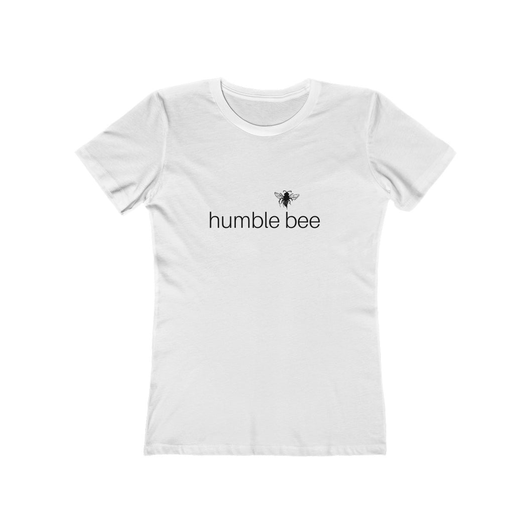 bee human shirt: humble bee - Women's The Boyfriend t-shirt