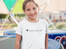 Load image into Gallery viewer, bee human - Kids Softstyle Tee