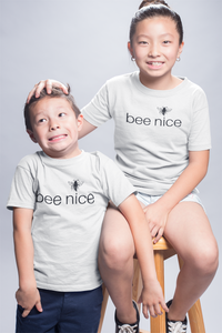 bee nice - Kids Softstyle Tee