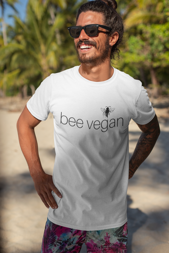 bee vegan - Men's Organic Tee