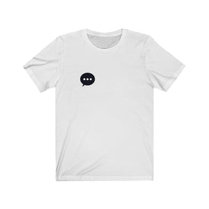 Text Chat White Tee |  Digital Collection
