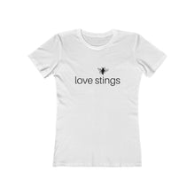 Load image into Gallery viewer, love stings - Women&#39;s The Boyfriend Tee