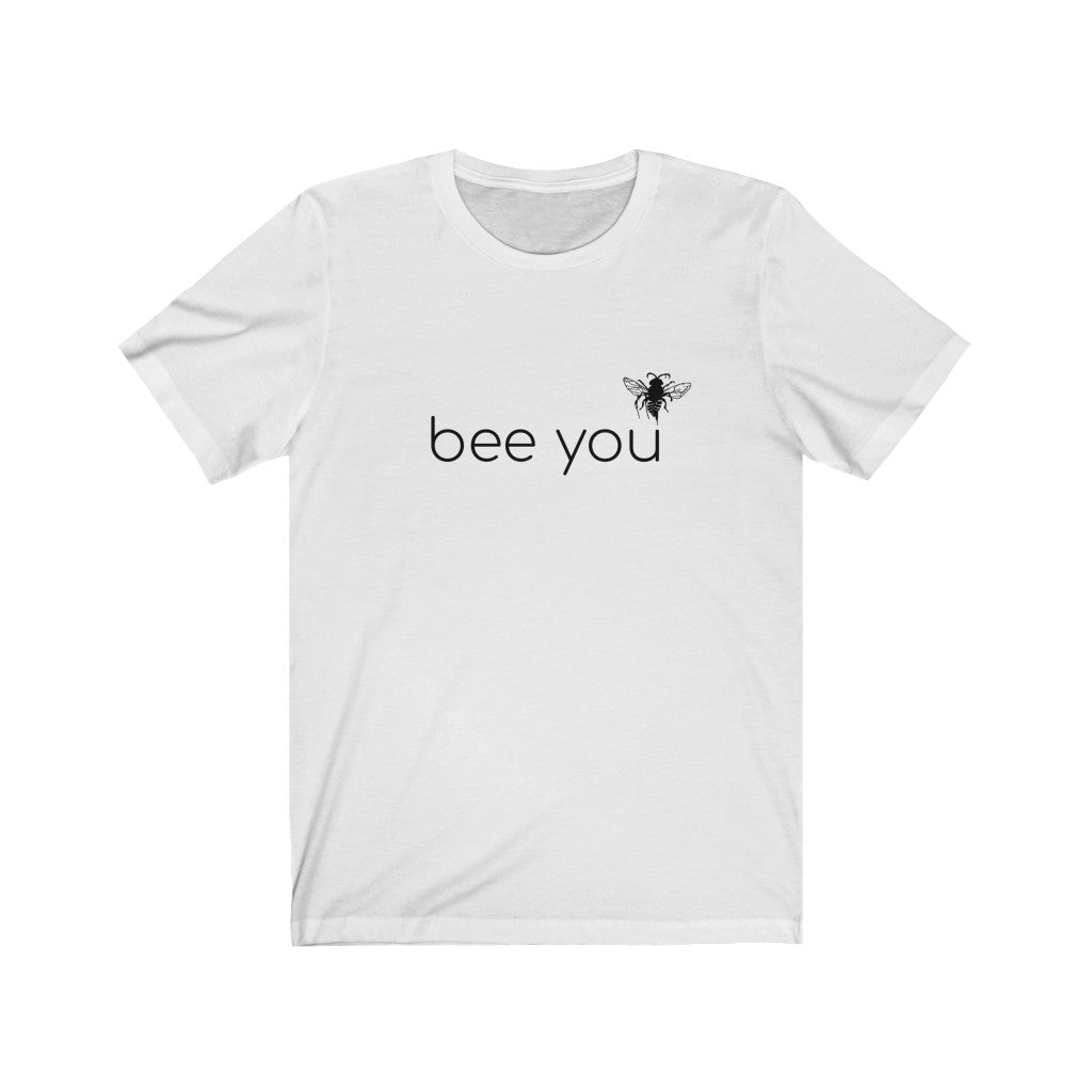 Bee You white tee